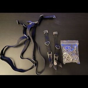 Voight by Valentina Angie Latex Dress in Black, size SMALL